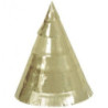 4 Mini chapéus dourado