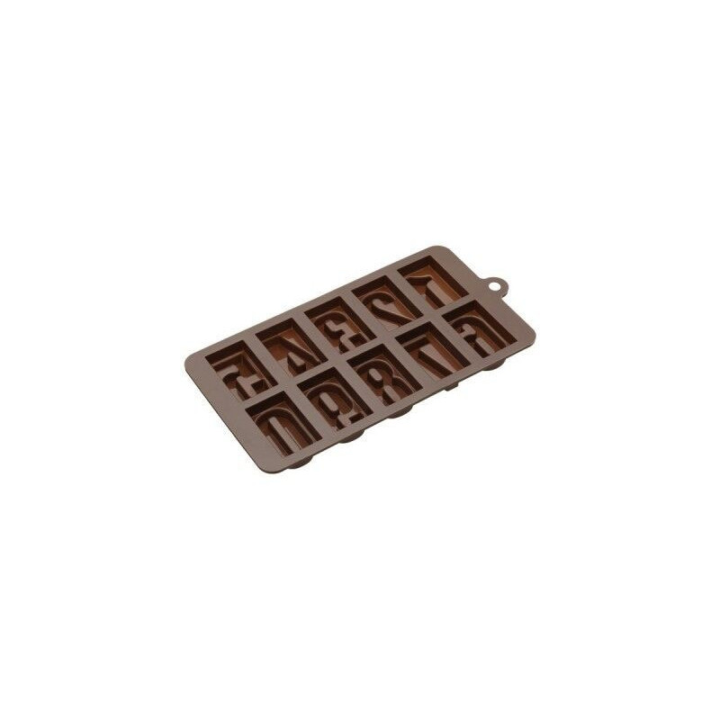 Molde Silicone Numeros 10 Chocolates KC