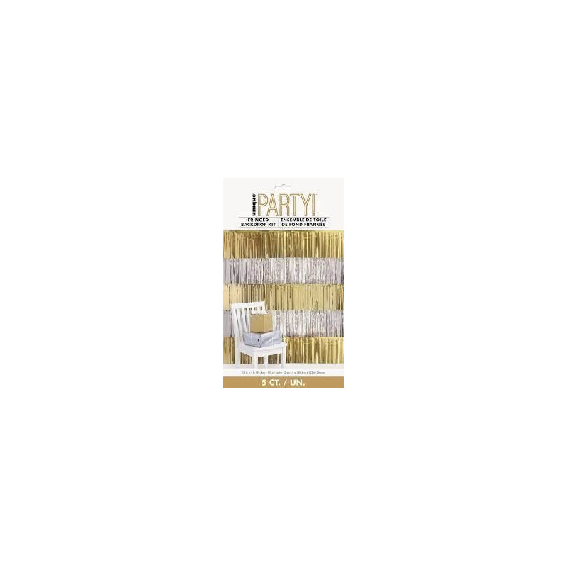 Fringe Gerland ouro e prata