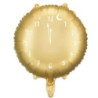 Balão foil Clock 18" - 45cm ouro