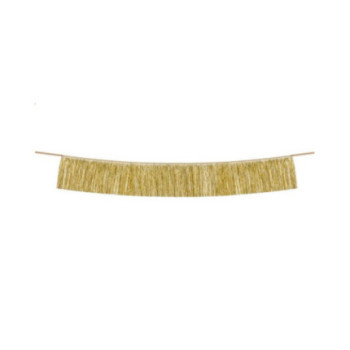 Garland franjas ouro 135cm