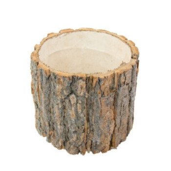 Wooden box dia 13x11cm