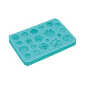 Molde Silicone 3D Rosettes KC
