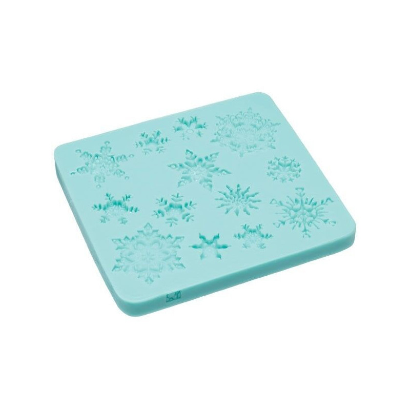 Molde Silicone 3D Flocos KC