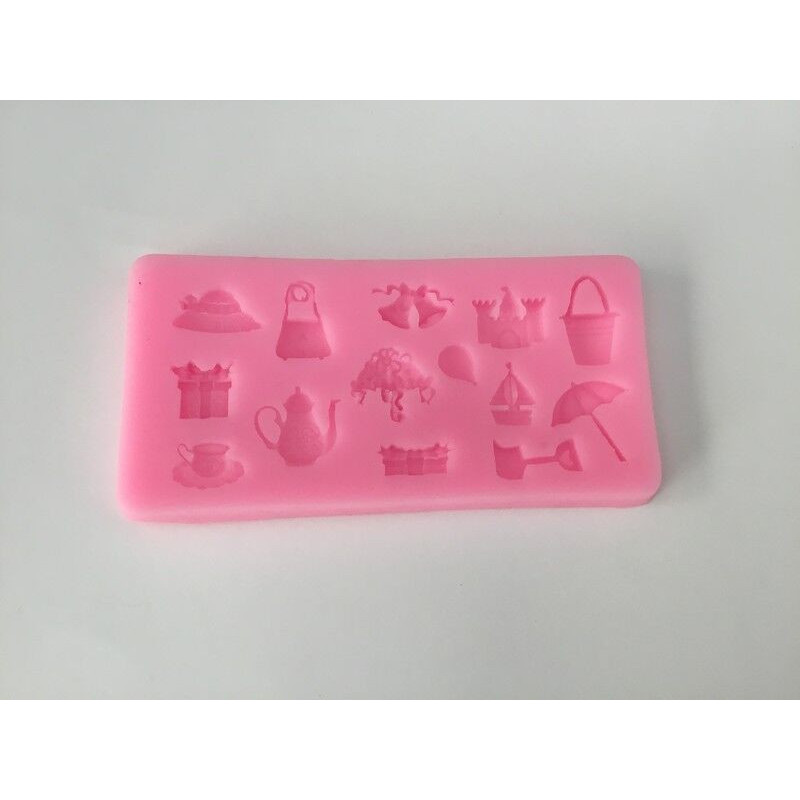 Molde Silicone vários motivos