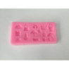 Molde Silicone vários motivos