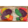 5 balões latex Gemar Neon 12 polegadas