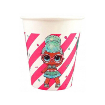 o copos papel LOL 200ml