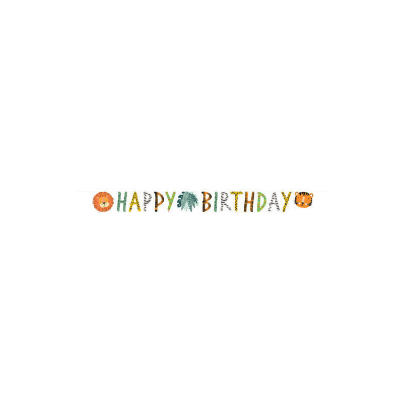 Banner Happy Birthday Get Wild