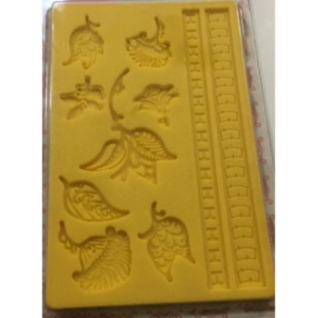 Moldes Silicone Flores (Placa Amarela)