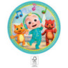 8 pratos 23 cm Cocomelon Next Generation