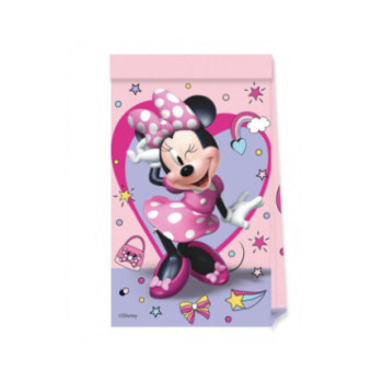 4 sacos de papel Minnie Junior