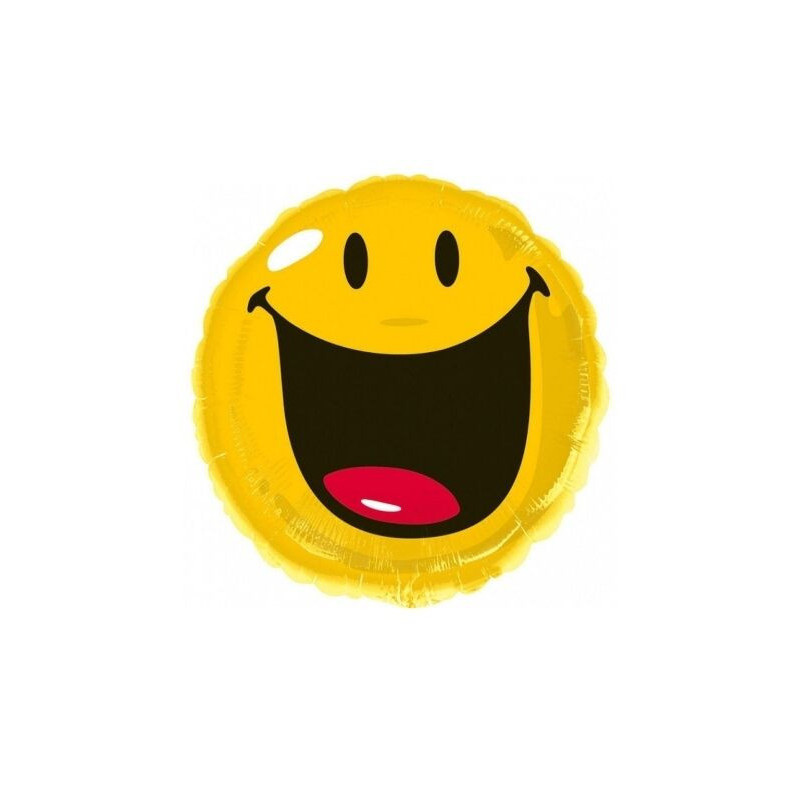 Balão foil smiley standard
