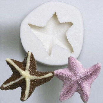 Molde Silicone Estrela do Mar 4.5cm