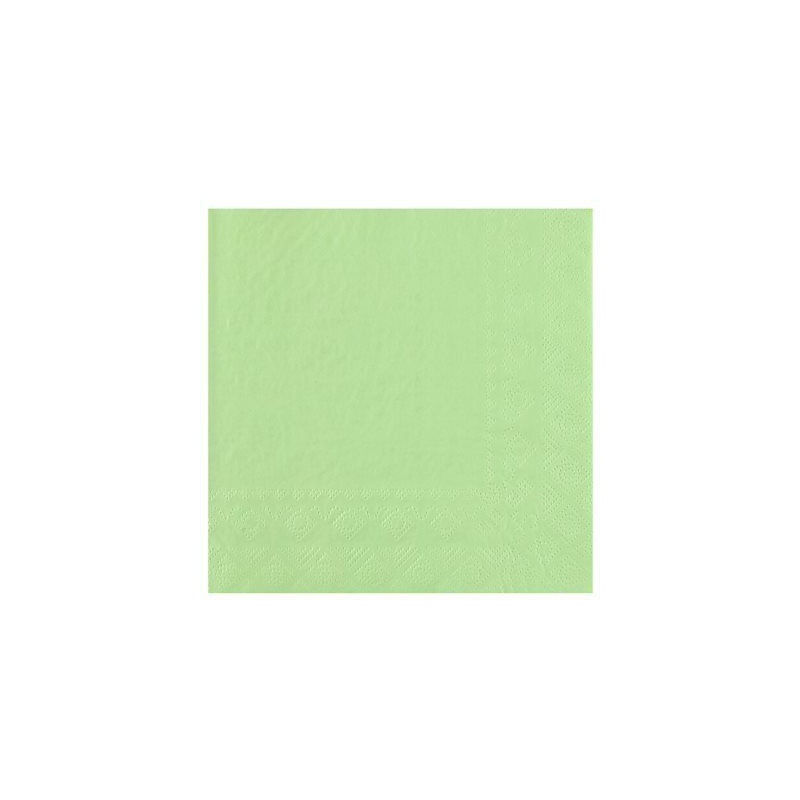 20 guardanapos 33x33cm menta