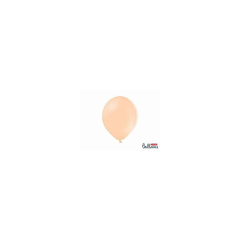 100 balões de latex Strong Balloons 12" Light Peach