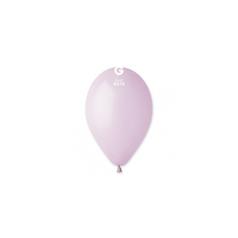100 balões de latex Gemar 12" Lilás