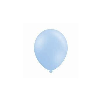 100 balões de latex Balloonia 5" Azul  matte