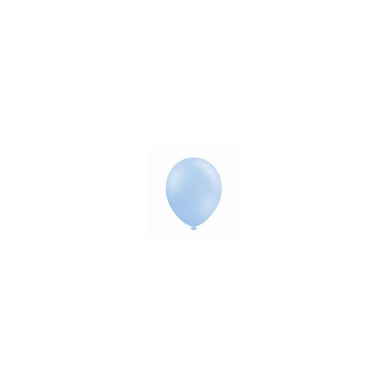 100 balões de latex Balloonia 5" Azul  matte