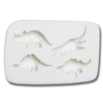 Molde silicone Dinossauros