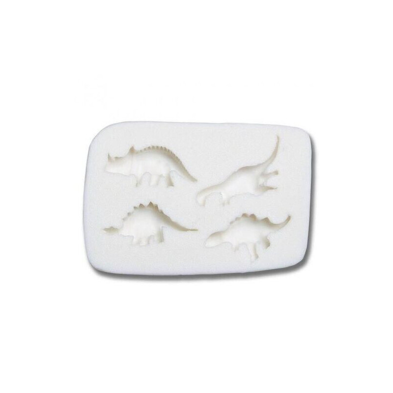 Molde silicone Dinossauros
