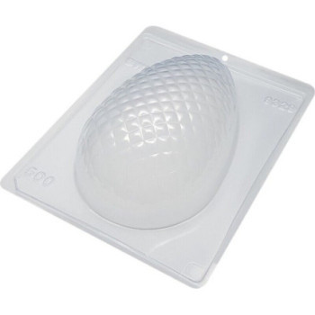Forma especial 3 partes Ovo texturizado matelassê 500g