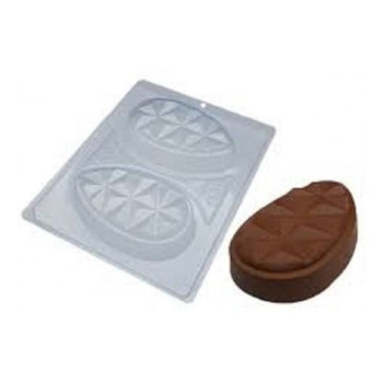 Forma especial 3 partes ovo tablete ovo 3D