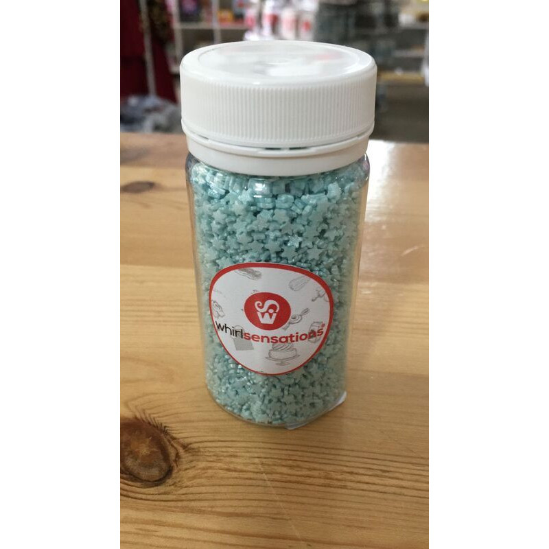 Estrelinhas mini azul claro 55g