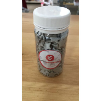 Estrelinhas Máxi prata 55g