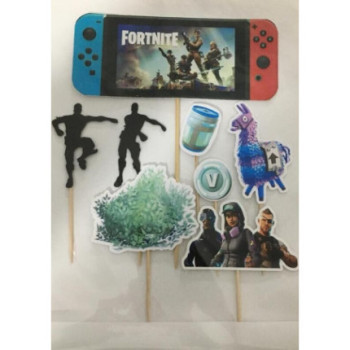 Topo de bolo Fortnite