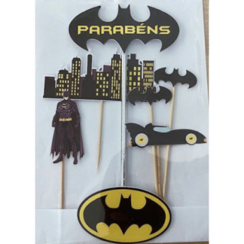 Topo de bolo Batman