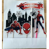 Topo de bolo Homem Aranha