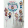 Topo de bolo Cry Babies