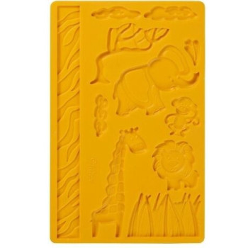 Molde Silicone Jungle Animals