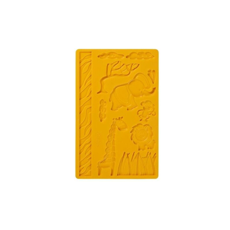 Molde Silicone Jungle Animals