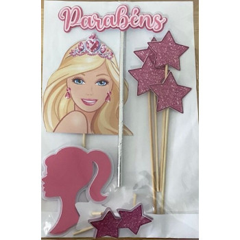 Topo de bolo Barbie
