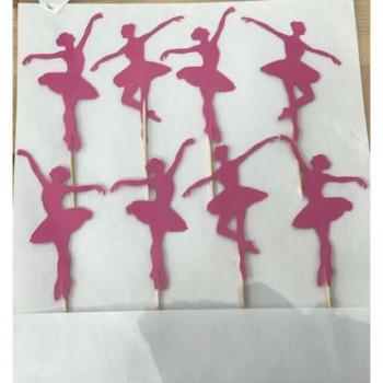 Topo de bolo Ballet