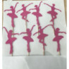 Topo de bolo Ballet