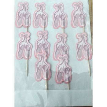 Topo de bolo ballet