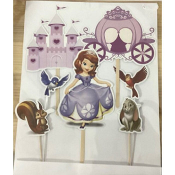 Topo de bolo Princesa Sofia