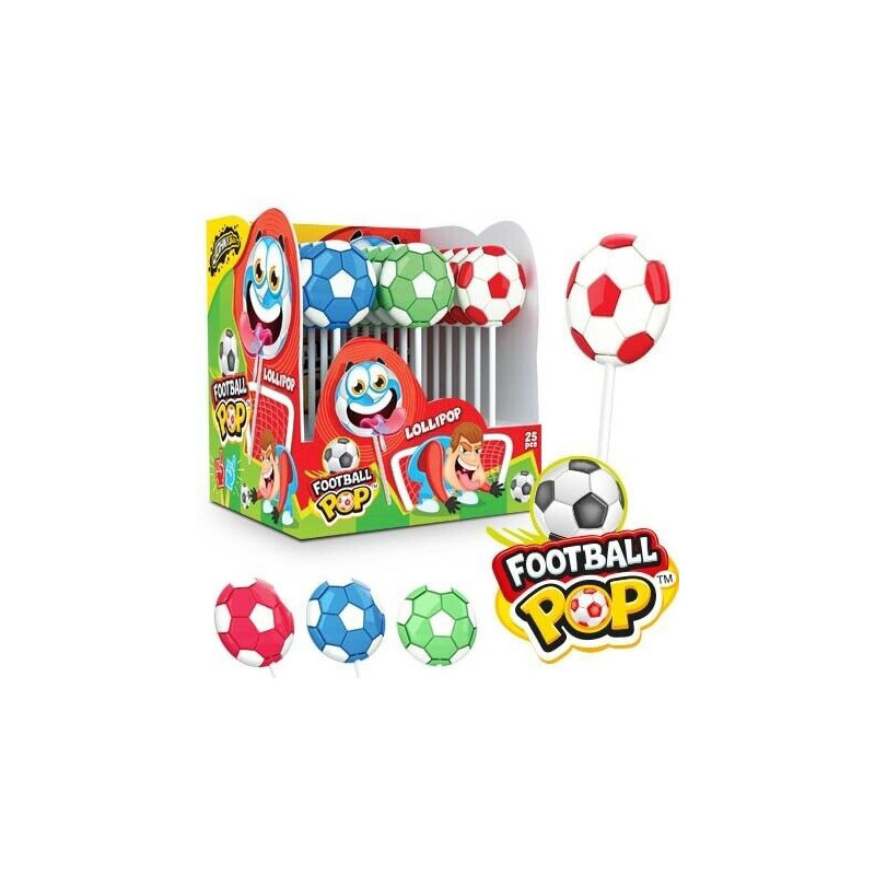 Johny Bee Futebol Pop 25g