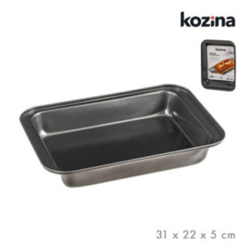 Forma retangular 32x22x5cm