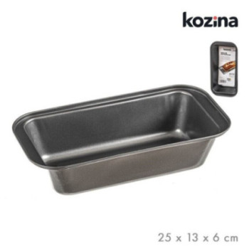 Forma retangular 25,5x13x6cm