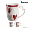 Caneca corações 300ml
