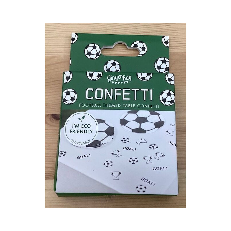 Confettis decorativos Futebol