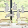 Decorações de teto coelhinhos