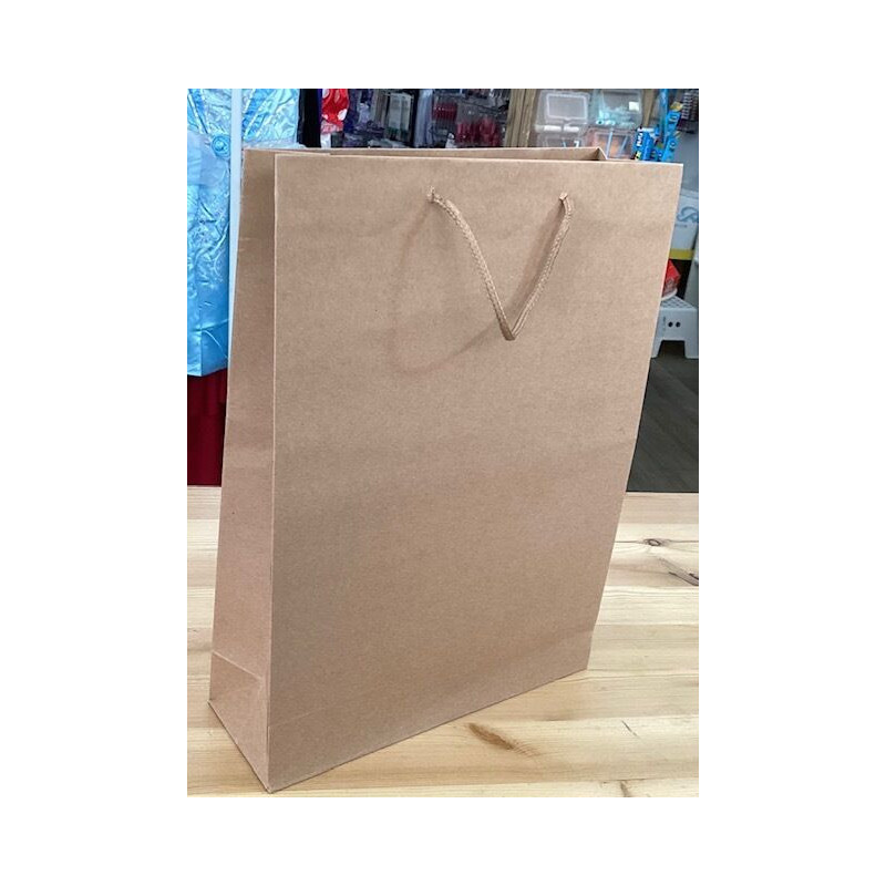 Saco papel Kraft 33x24x8cm