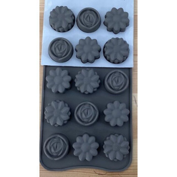 Molde bombons flores