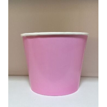 Balde Pipocas rosa