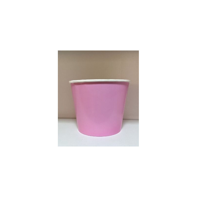 Balde Pipocas rosa